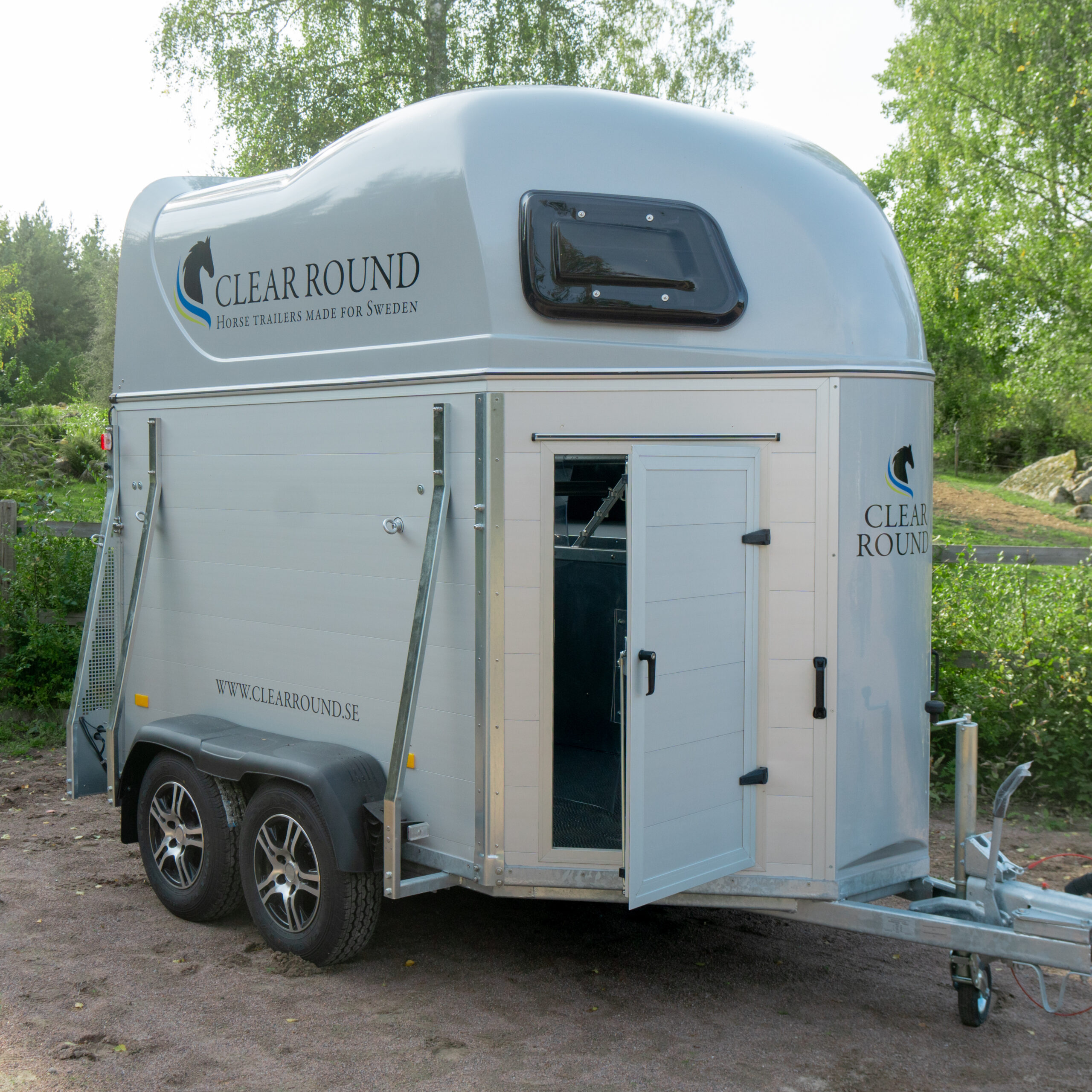 Clear Round Alu