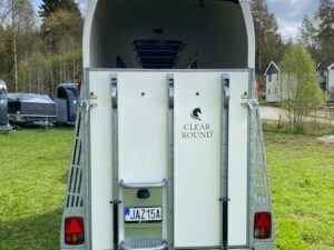 Clear Round Alu hästsläp – aluminium och GRP-konstruktion