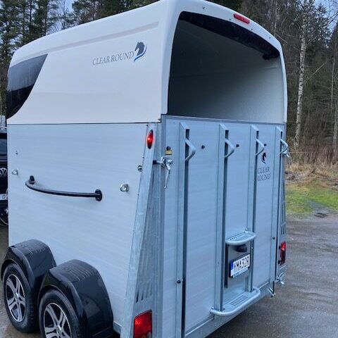 Clear Round Alu hästsläp – aluminium och GRP-konstruktion